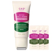 KOREA CKD Retino Collagen Low Molecular 300 Guasha Neck Wrinkle Cream Set