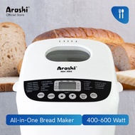 Arashi Bread Maker ABA 2005/ Mesin Roti/ Pembuat Roti All in one /low watt - Free Ongkir