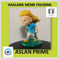 ERLING BRAUT HAALAND MEME FIGURA ACTION FIGURE STATUE 3D Print Footballer Professional Norway Norweg