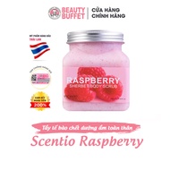 Tẩy tế bào toàn thân quả mâm xôi Beauty Buffet Scentio Raspberry Body Scrub 350ml