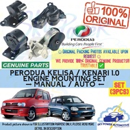 PERODUA KELISA / KENARI 1.0 (MANUAL / AUTO) 100% ORIGINAL PERODUA GENUINE ENGINE MOUNTING (SET)