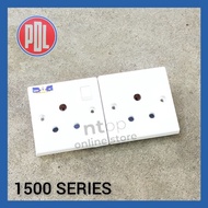 PDL 1500 Series 15A Switches / Unswitched Plug Socket Outlet
