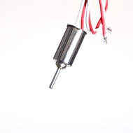 2pcs Mini 0408 Coreless Motor DC3V 3.7V 58000RPM High Speed Micro Motor 4mm * 8mm for Model Aircraft