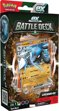 TCG: Lucario ex Battle Deck (Ready-to-Play 60-Card Deck) Pokemon TCG: Lucario ex Battle Deck (Ready-