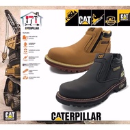 ✼✴Men’s Safety Boot Steel Toe Caterpillar / Kasut Safety Boot lelaki berzip / Kasut Sarung Kerja Ada Besi Gempak bergaya