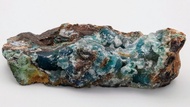天然鳳凰石礦物 矽孔雀石 natural chrysocolla mineral 225g 克 No 03