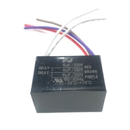 5uf+6uf+9uf Ceiling Fan Start Capacitor