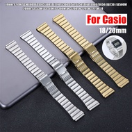 18mm 20mm Stainless Steel Watch Strap for Casio F91W W-800H W800H SGW400 F84 F105/108 A158/168 AE120