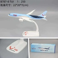 B787-8 Aaaaa B737max8 TUI Fly Tuifly Aires ABS Plastic Airplane Model Toys Aircraft Plane Toy Aaa