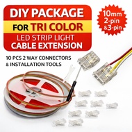 COB LED strip light extension wire connector