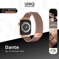 UNIQ สาย Apple Watch 42/41/40mm Stainless Steel รุ่น Dante - Rose (Gold)