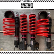 PERODUA KENARI/KELISA - PREMIUM P6 Hi-Lo Soft Hard 32 Steps Adjustable Suspension Shock Absorber