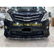 Toyota alphard ANH20 2008 2009 2010 2011 2012 modellista modelista bodykit body kit front side rear skirt lip door panel