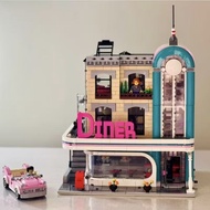 Street View Series 10260 Nostalgic Restaurant Adult Collection Model Gift