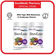 MegaLive BrevEase with Tiger Milk Mushroom & Cordyceps Sinesis (2x30s)