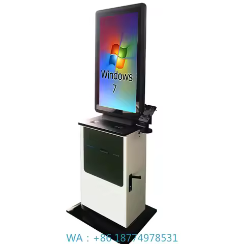 Dispenser NFC Reader Self Payment Kiosk for Parking Lot Self Payment Kiosk Machine Receipt Printer Q