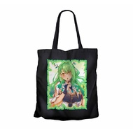 Tote bag infinite anime vtuber CERES FAUNA SHHH - HOLOLIVE ENG canvas material