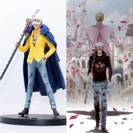 IJVBTV โมเดลวันพีช อะนิเมะญี่ปุ่น PVC 17ซม. เด็กเด็กของเล่นอะนิเมะรูป Trafalgar D. Water Law DXF Wano Country Dolls Action Figures Trafalgar Law Figure Toy