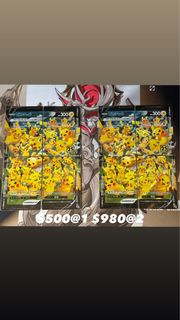 Ptcg 比卡超 偵探皮 Pikachu V  V union 25週年紀念卡牌