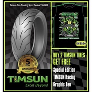 Timsun TS 690 Gecko Series Super Grip (BUY 2 FREE 1 TSHIRT & HAND SLEEVE) 14 INCH (140/60/R14, 140/7