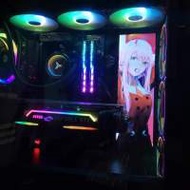 [水冷RGB幻變燈系列】 i7 第8代 水冷RGB電競高階電腦遊戲主機，頂配16G 記憶體，Ra...