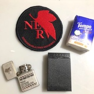 EVA 新世紀福音戰士 ZIPPO 火水佬+布章