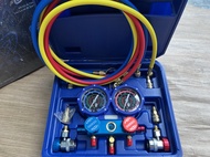 DSZH เกจวัดน้ำยาแอร์ รุ่น P6001B พร้อมคอปเปอร์ + อแดปเตอร์ สายยาว 60" เกจชาร์จน้ำยาแอร์ R22 R32 R134