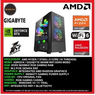 Gaming Office Value Pc Desktop AMD Ryzen 7 8700G/16GB/32GB/500GB/1TB/500W/RADEON/WIFI