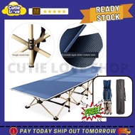 Portable Foldable Camping Bed Cot with Bag Katil Lipat Accompanying Hospital折叠床