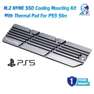 Finalcool M.2 NVMe SSD Cooler Heatsink Gasket Cooling Mounting Kit for PS5 slim