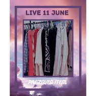 LIVE 11 JUNE PRELOVED ITEM 2