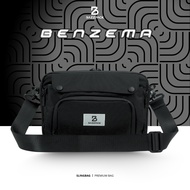 BAZZPACK | BENZEMA | Waterproof Men's Sling Bag - Anti-Fire Multifunctional Slingbag