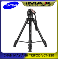 [HCM]CHÂN MÁY ẢNH TRIPOD YUNTENG VCT-880 +Đèn led cổng USB