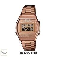 (casio) นาฬิกาข้อมือ กันน้ำ100% Casio Standard ผู้ชายและผู้หญิง รุ่น A168WG-9W นาฬืกาcasio สายเหล็ก ดำทอง นาฬิกาผู้หญิงผู้ชาย RC610