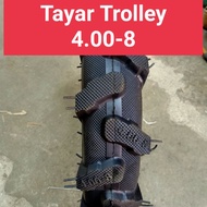 Tyre Tube Wheel Barrow Tractor Trolley 3.50/4.00-8 Tayar Tuib Kereta Sorong 4.00-8