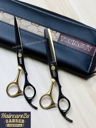 6.0" Toni & Guy Black Gold Plated WD-6.0 Scissor & WD-630 Thinning Scissor