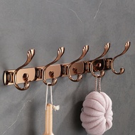 玫瑰金挂衣钩 X875 不锈钢免打孔壁挂挂钩 Rose Gold Wall Hook Stainless Steel No Drill Door Hanging Hook for Towel Coat