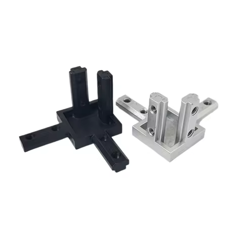 4Pack 3-Way End Corner Bracket Connector T-Slot Aluminum Extrusion Profile 2020 3030 4040 Compatible
