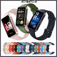 Rubber Strap for Smartwatch Huawei Band 10 9 8 7 6 NFC/Honor Band 7 6 Soft Sport Silicone Band Wrist