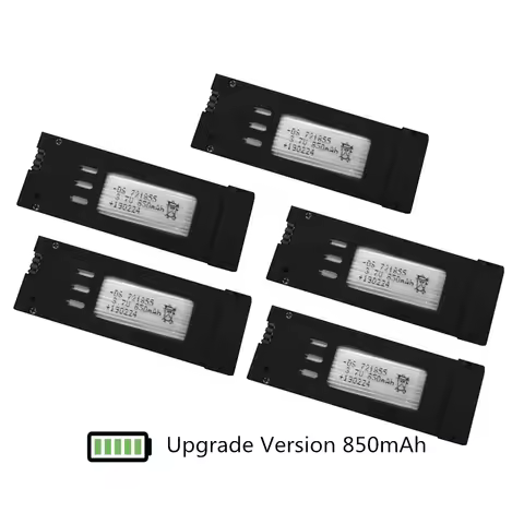 3.7V 850mah lithium battery for E58 JY019 GD88 L800 S168 folding four-axis aircraft upgrade accessor
