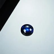 5.2/5/4.7/4.5/4.2mm Corundum Crown Decorative Bead Round Blue Sapphire for Cartier Ballon Blue W6901