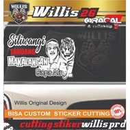 CUTTING STICKERS, DEDI MULYADI STICKERS, VIRAL STICKERS, Maryadi DEDI cutting stickers, SILIWANGI CA