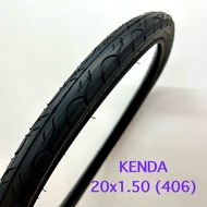 Kenda Outer Tire Wire Rim 20x1.50 (406) For 20 Inch Bicycle Wheels