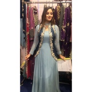 designer koti gown georgette