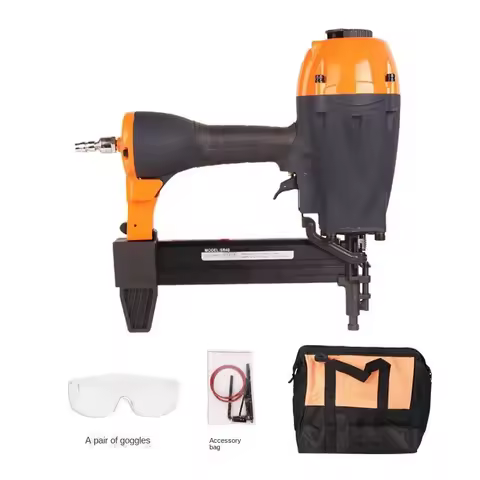 SR40 Pneumatic air woodworking door and window slot air nail pneumatic cement air nail steel nail gu
