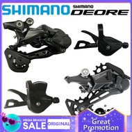 SHIMANO DEORE M5100 Shifter M5120 M5100หลัง Derailleur 11 Speed จักรยานเสือภูเขา MTB SL M5100ด้านขวา