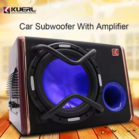 Wholesale 10 Inch Refit Car Audio Subwoofer High Power Car Subwoofer with Box and Amplifier Subwoofe