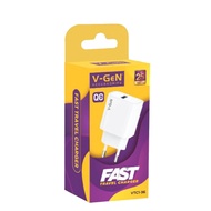 V-GeN VTC1-36 Fast Charging QC3.0 Travel Charger 18W Charger Adapter Original