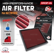 OTP Toyota CAMRY HYBRID YARIS HILUX Lexus NX200T IS250 RX570 Washable Drop In Cabin Air Filter Perfo