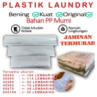 Laundry Plastic PP Laundry Plastic Laundry Plastic Kiloan PRICE 0.5KG